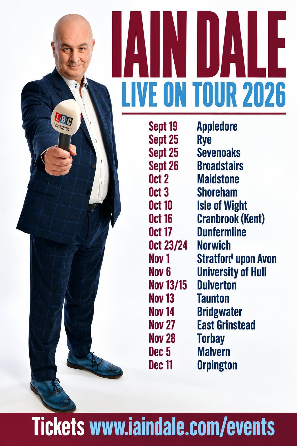 Iain Dale On Tour
