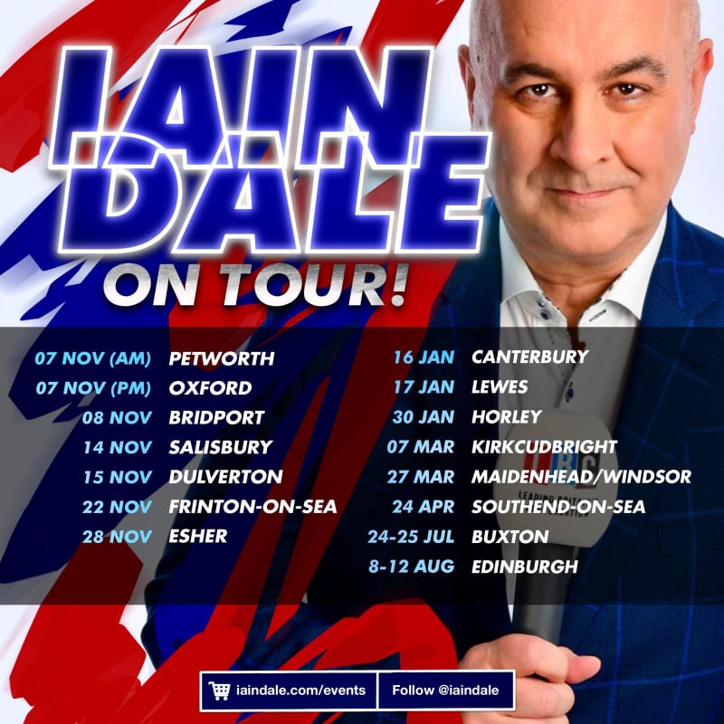 Iain Dale On Tour